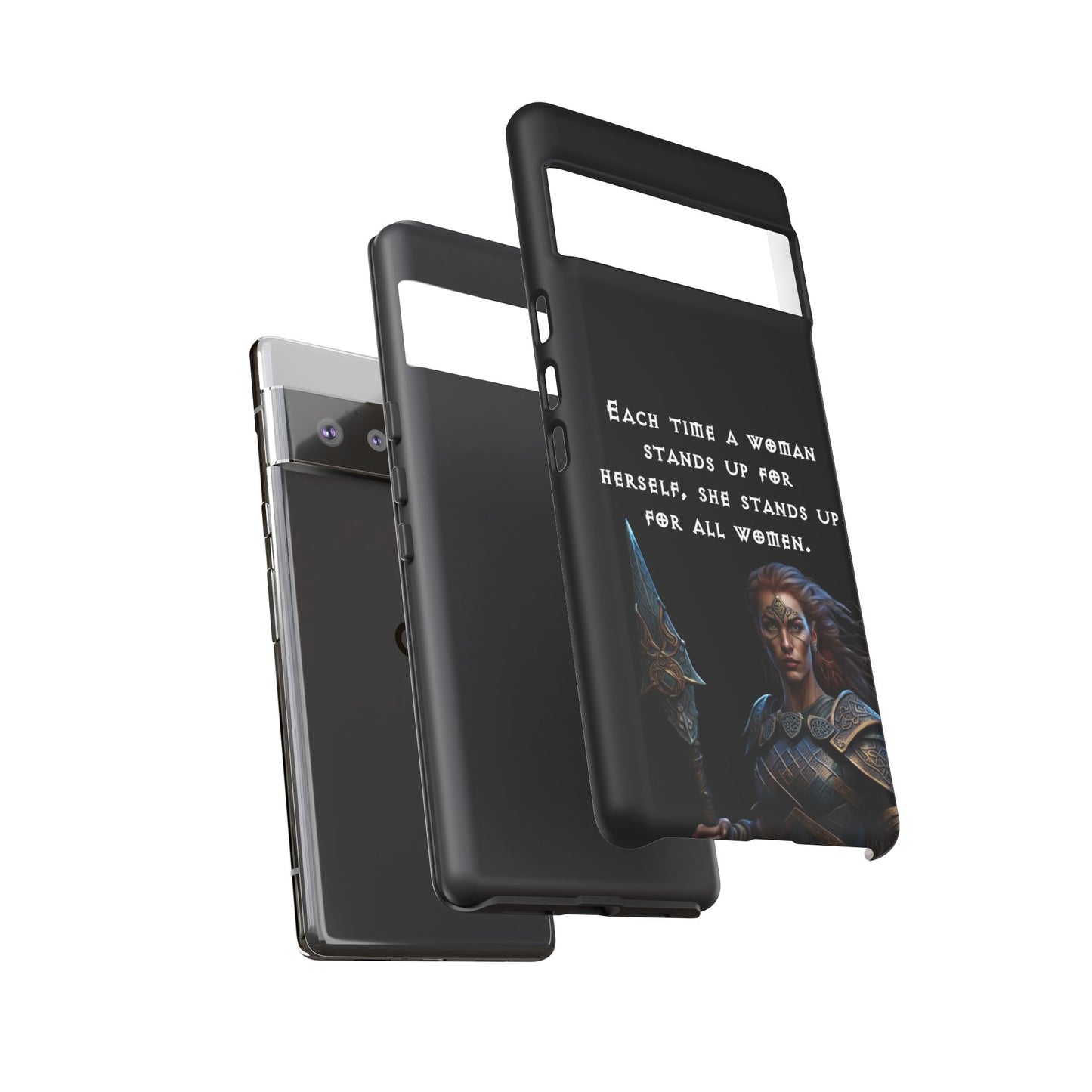 “Stand for All” – Shieldmaiden Warrior Tough Phone Case