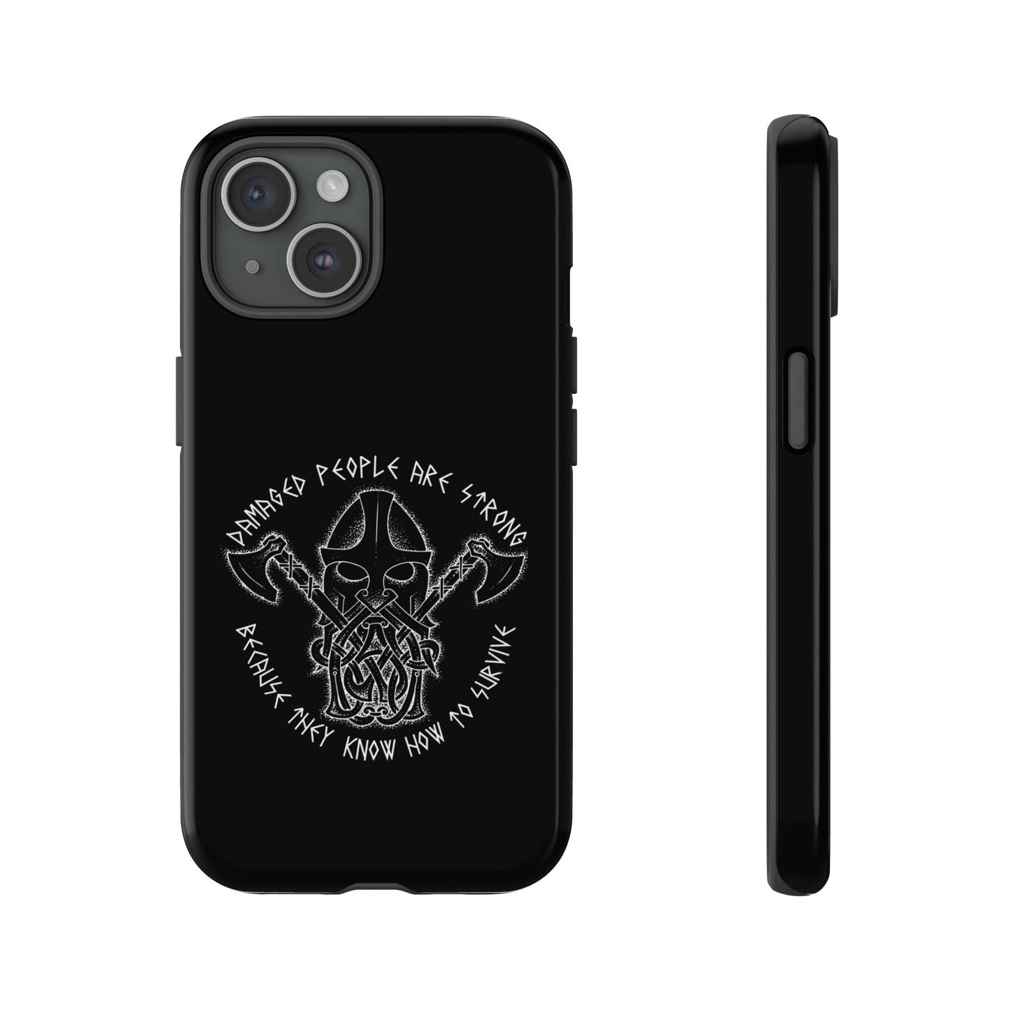 Warrior Viking Spirit Hard Phone Case