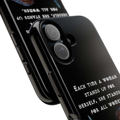 “Stand for All” – Shieldmaiden Warrior Tough Phone Case