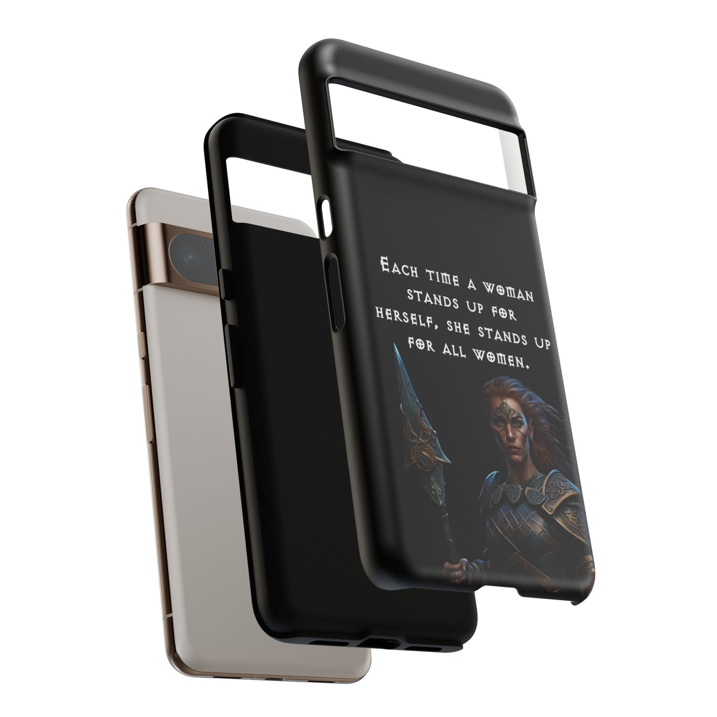 “Stand for All” – Shieldmaiden Warrior Tough Phone Case