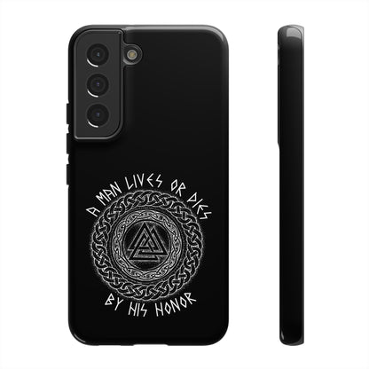 Viking Norse Knotwork Honor Hard Phone Case