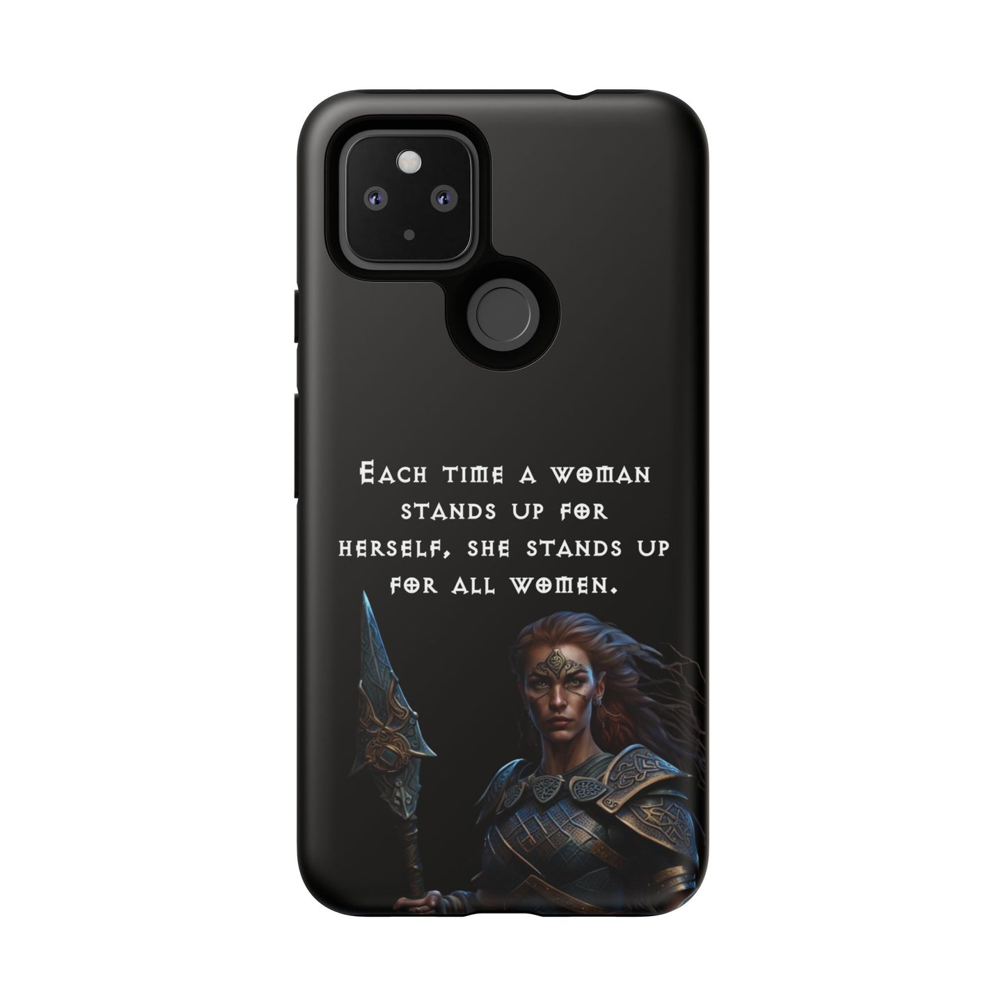 “Stand for All” – Shieldmaiden Warrior Tough Phone Case