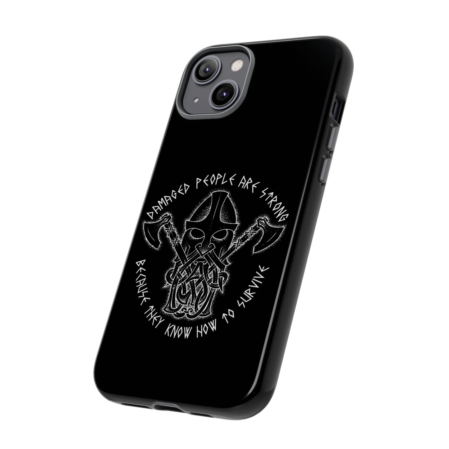 Warrior Viking Spirit Hard Phone Case