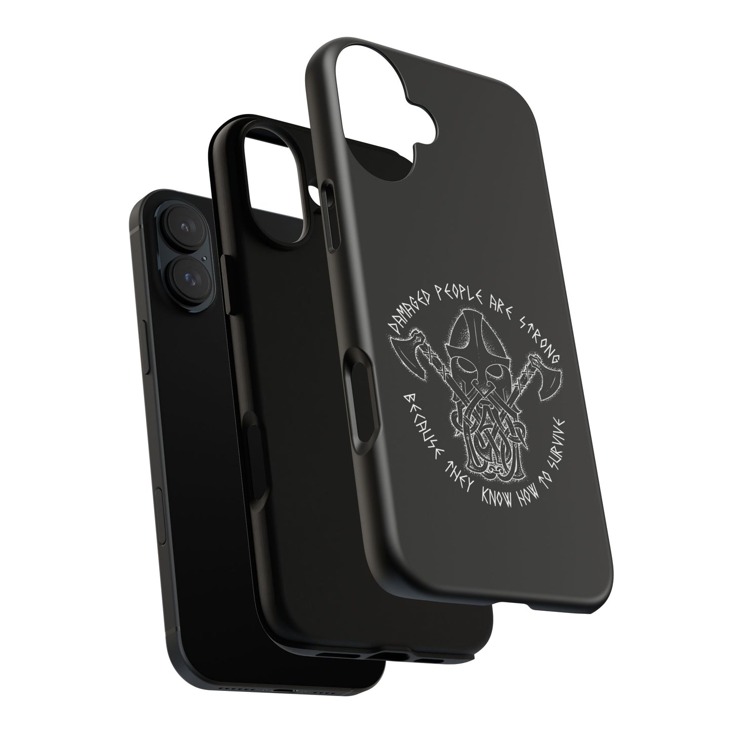 Warrior Viking Spirit Hard Phone Case