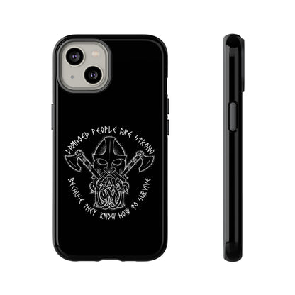 Warrior Viking Spirit Hard Phone Case