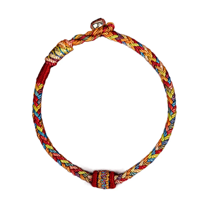 Handwoven Lucky Charm Tibetan Bracelet