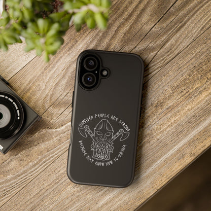 Warrior Viking Spirit Hard Phone Case