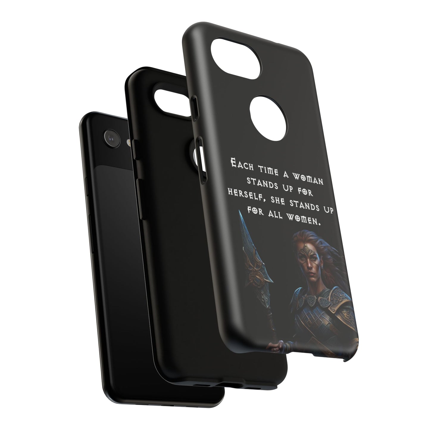 “Stand for All” – Shieldmaiden Warrior Tough Phone Case