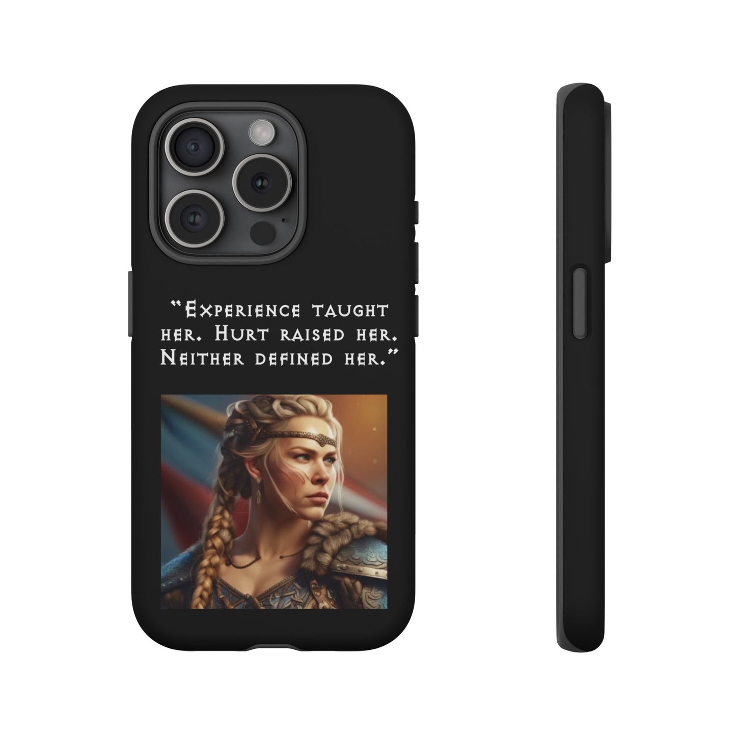 “Unbroken” – Shieldmaiden Strength Tough Phone Case