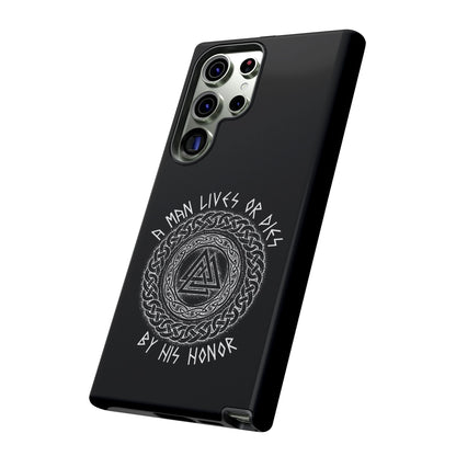 Viking Norse Knotwork Honor Hard Phone Case