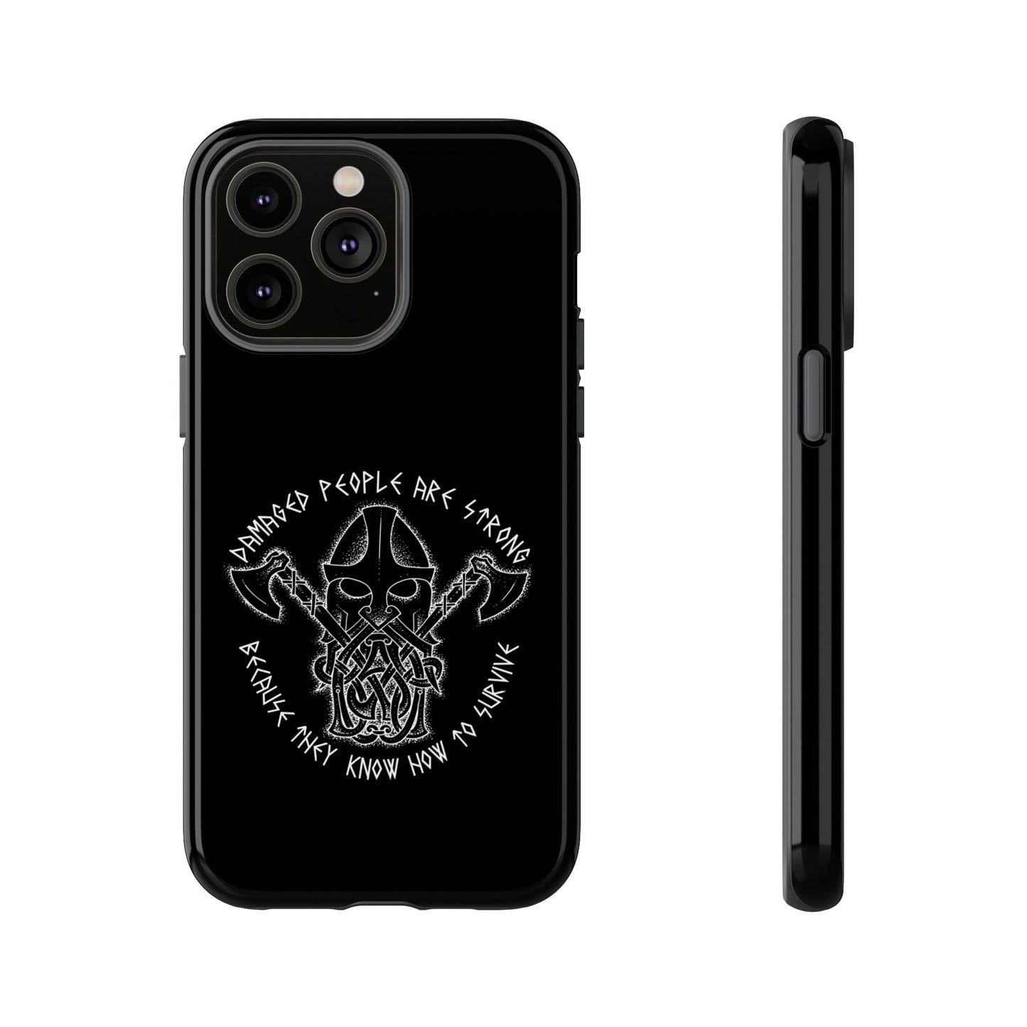 Warrior Viking Spirit Hard Phone Case