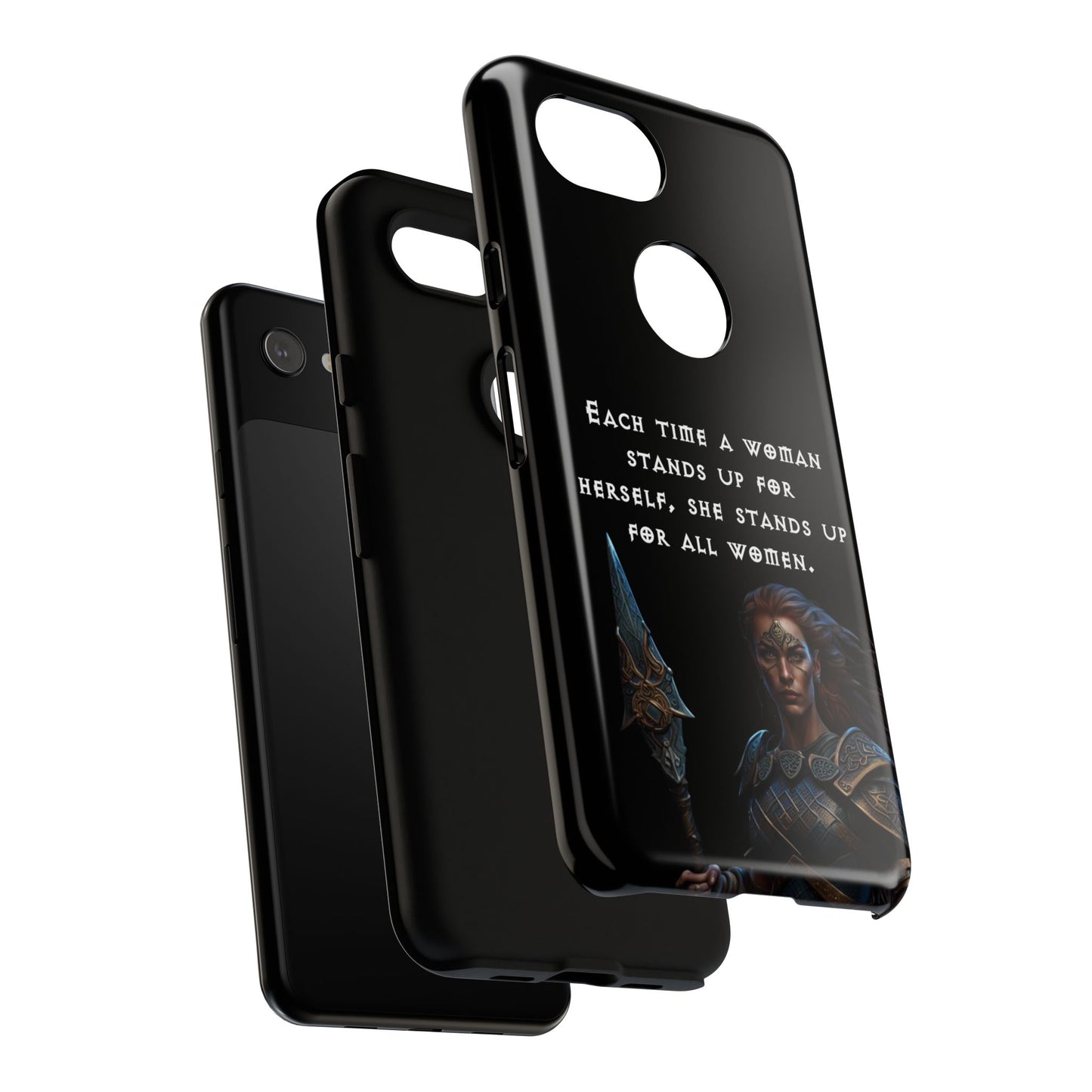 “Stand for All” – Shieldmaiden Warrior Tough Phone Case