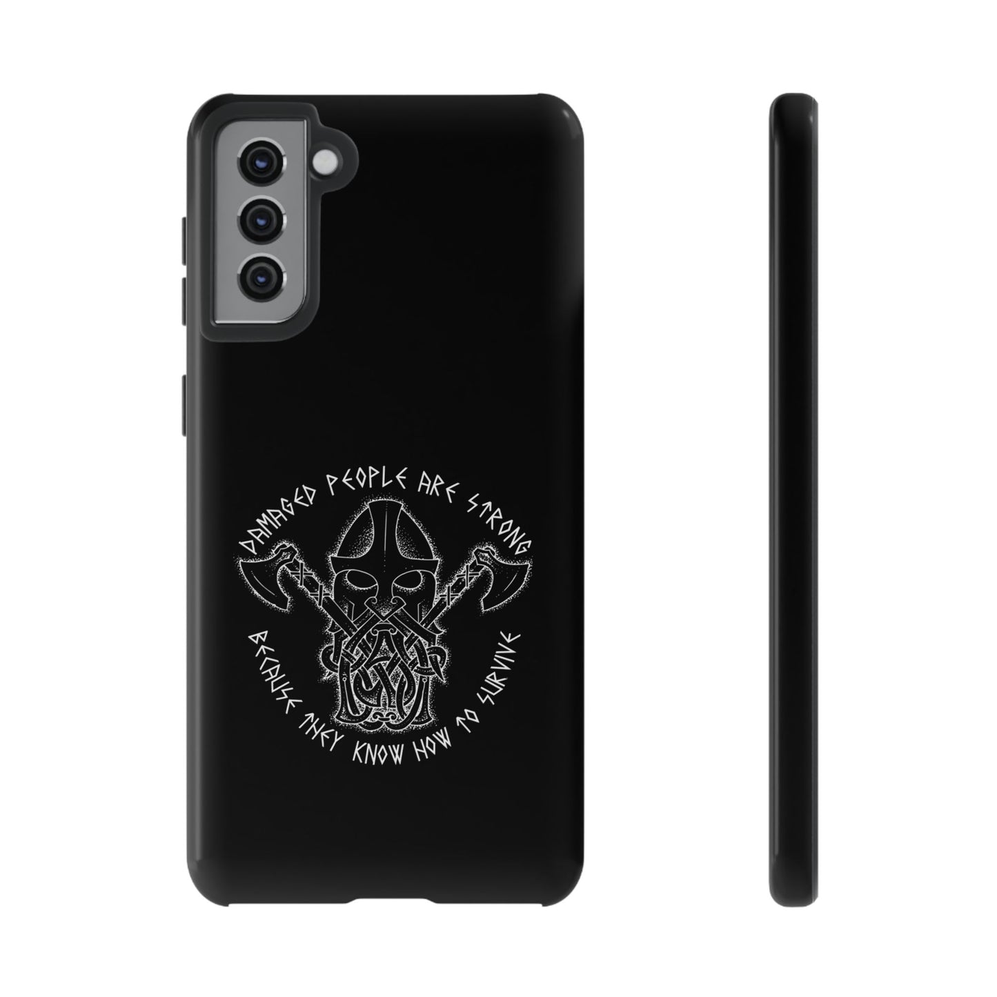 Warrior Viking Spirit Hard Phone Case