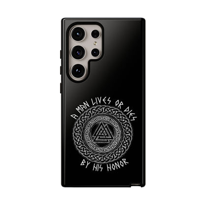 Viking Norse Knotwork Honor Hard Phone Case