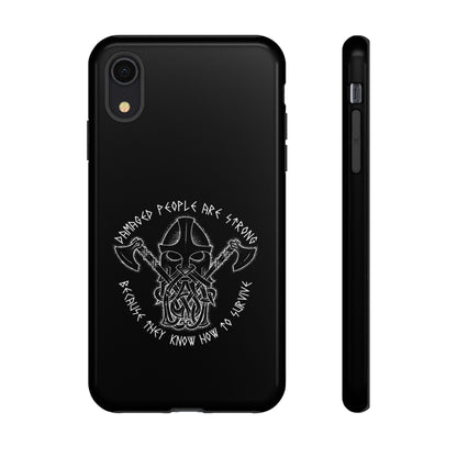 Warrior Viking Spirit Hard Phone Case