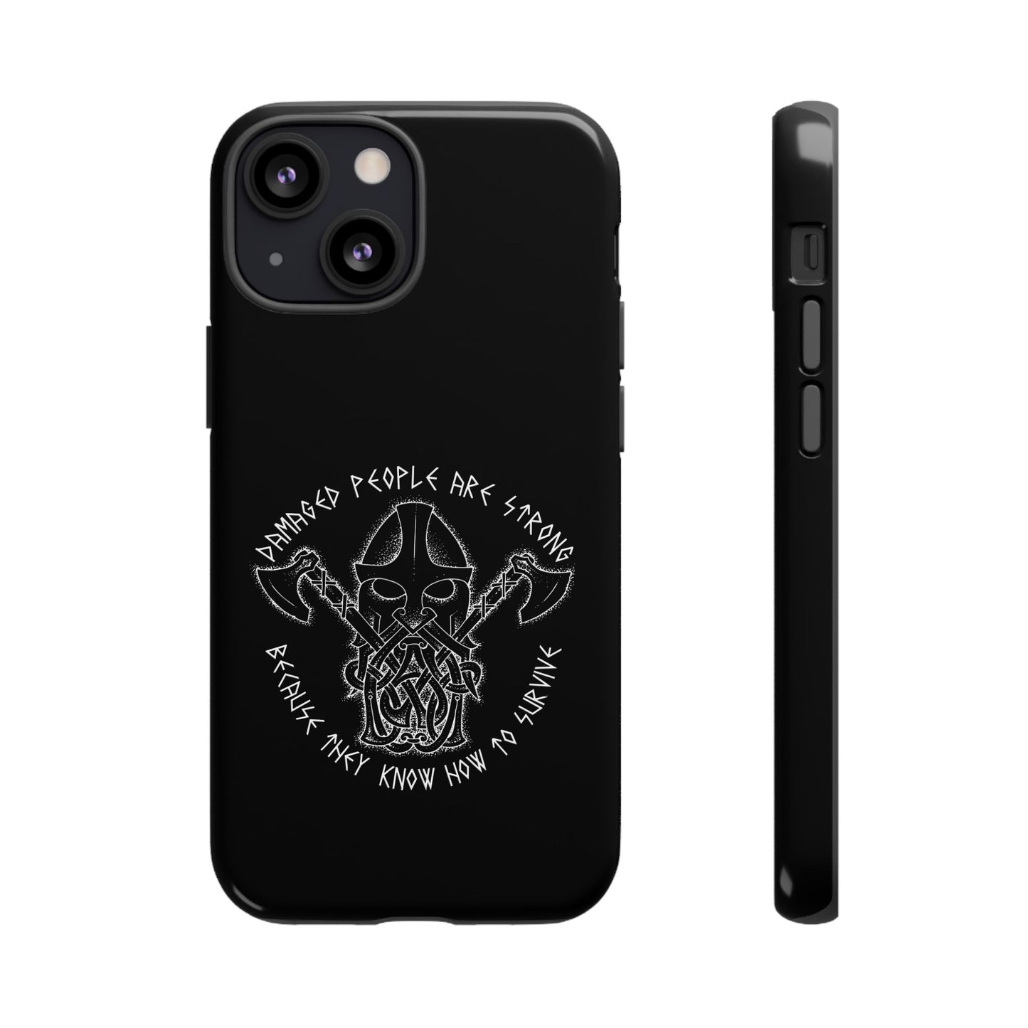 Warrior Viking Spirit Hard Phone Case