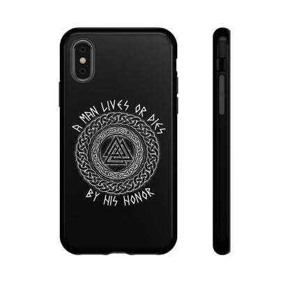 Viking Norse Knotwork Honor Hard Phone Case