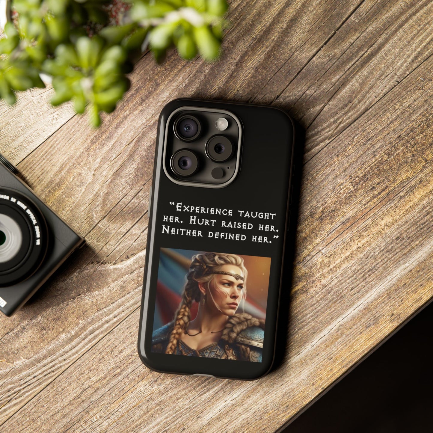 “Unbroken” – Shieldmaiden Strength Tough Phone Case