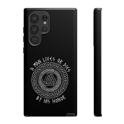 Viking Norse Knotwork Honor Hard Phone Case