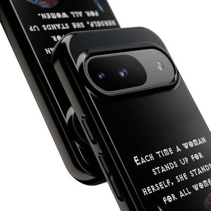 “Stand for All” – Shieldmaiden Warrior Tough Phone Case