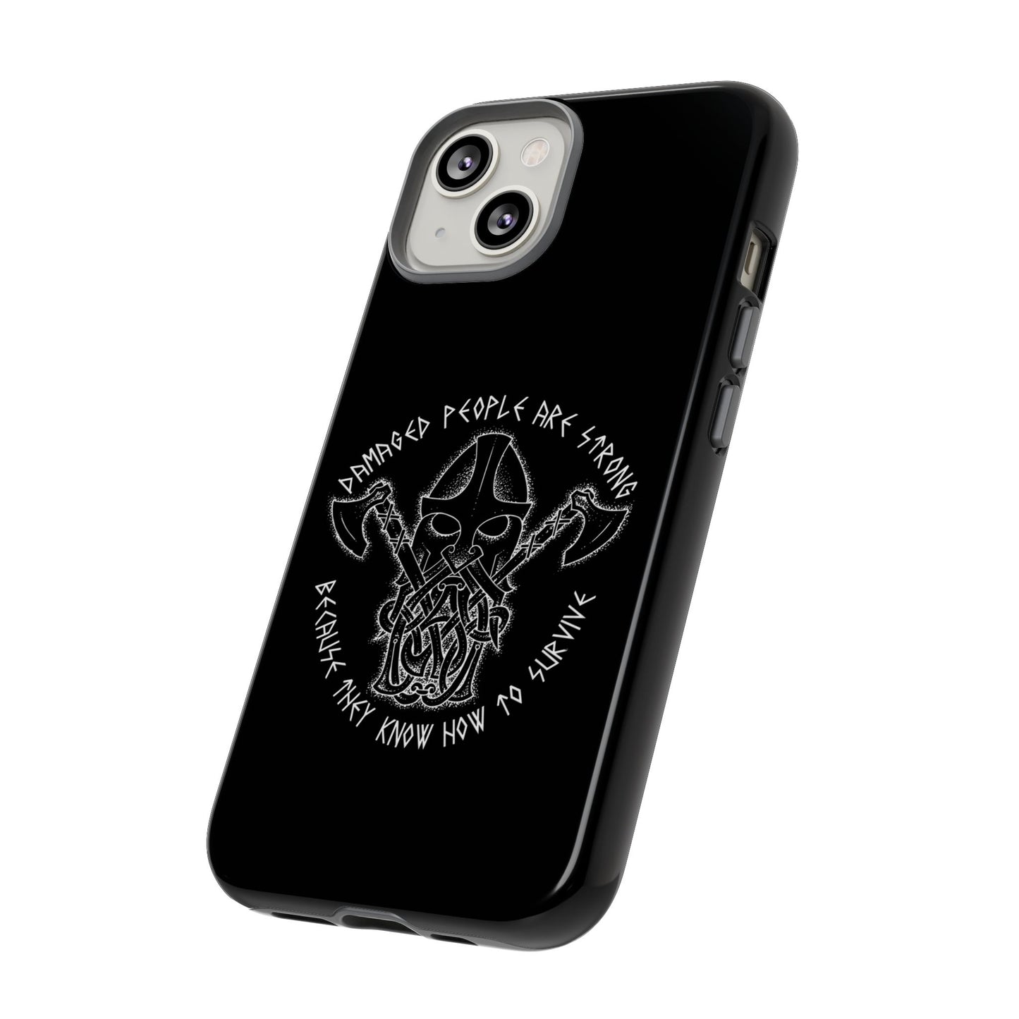 Warrior Viking Spirit Hard Phone Case