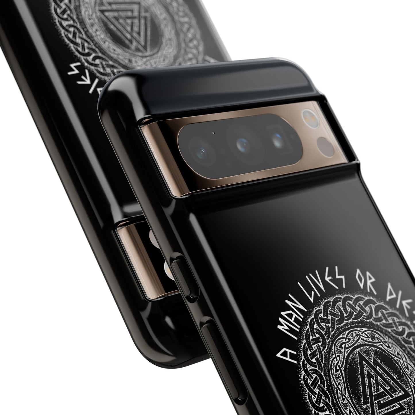 Viking Norse Knotwork Honor Hard Phone Case