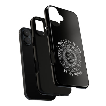 Viking Norse Knotwork Honor Hard Phone Case