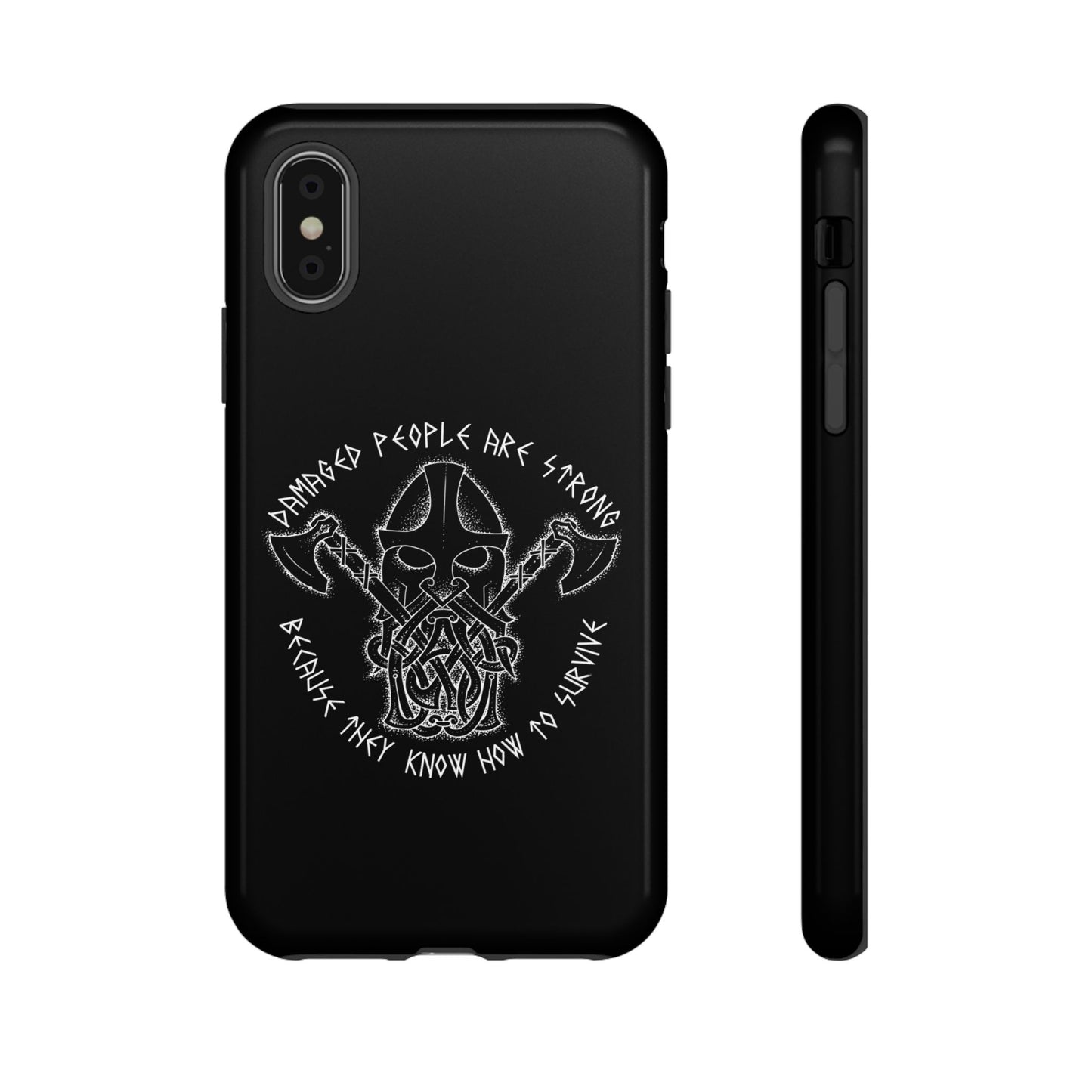 Warrior Viking Spirit Hard Phone Case