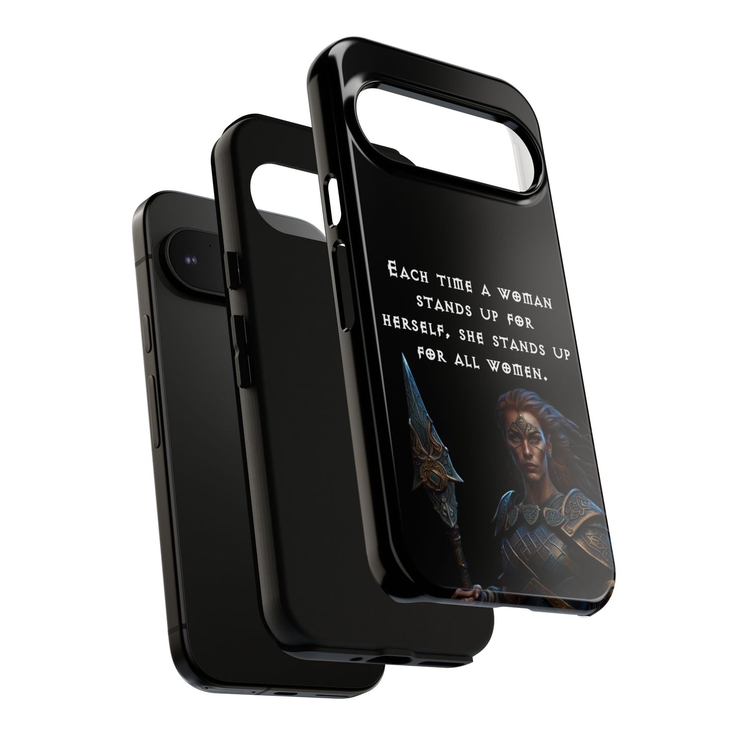 “Stand for All” – Shieldmaiden Warrior Tough Phone Case