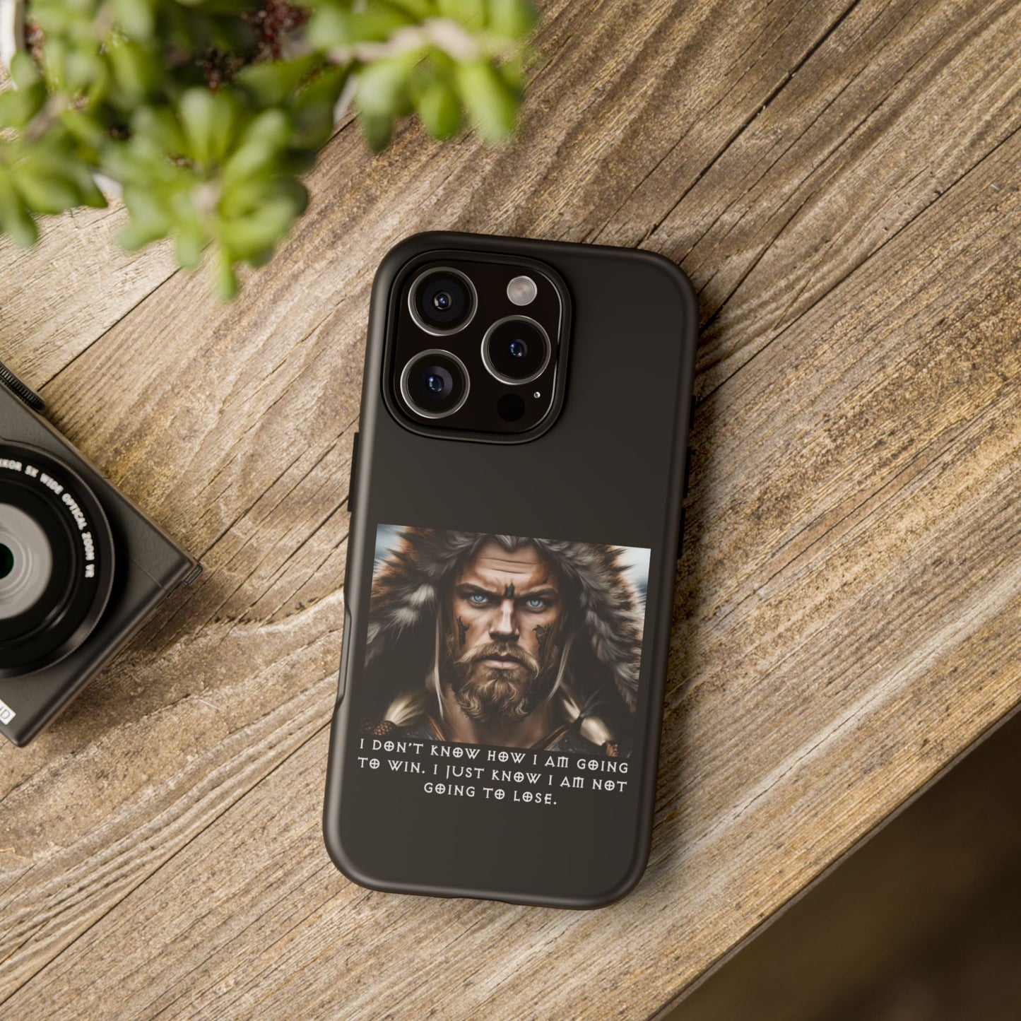 “Not Going to Lose” – Viking Warrior Tough Phone Case