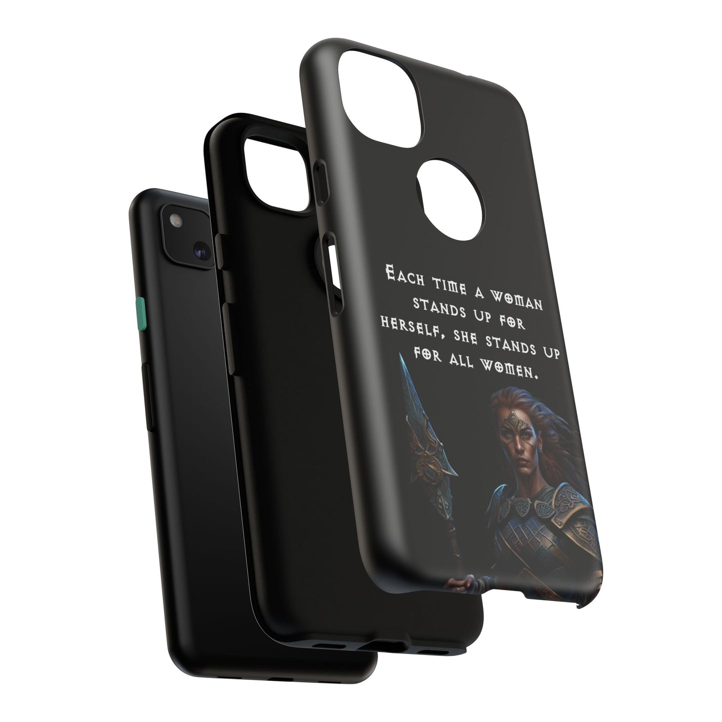 “Stand for All” – Shieldmaiden Warrior Tough Phone Case