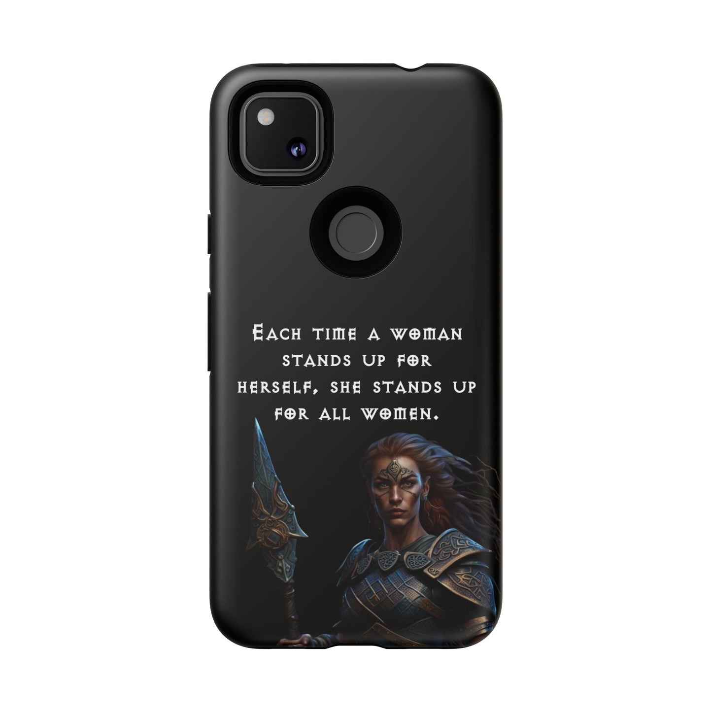 “Stand for All” – Shieldmaiden Warrior Tough Phone Case