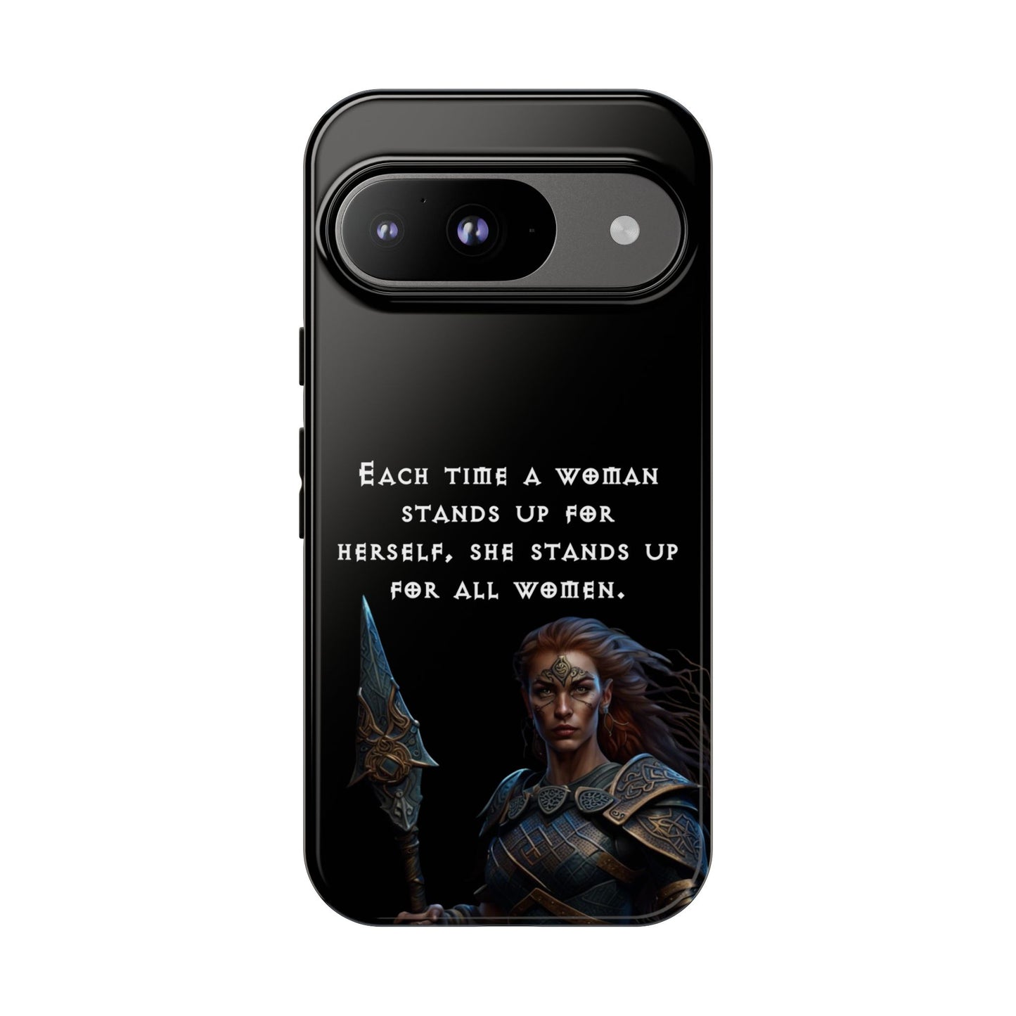 “Stand for All” – Shieldmaiden Warrior Tough Phone Case
