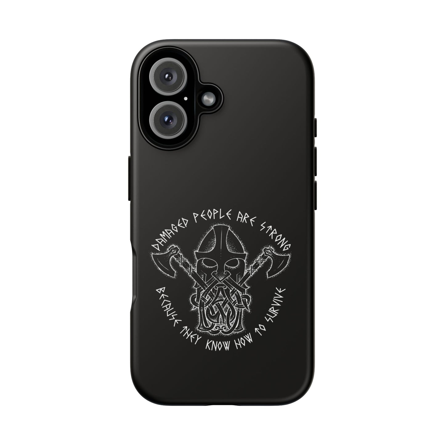 Warrior Viking Spirit Hard Phone Case