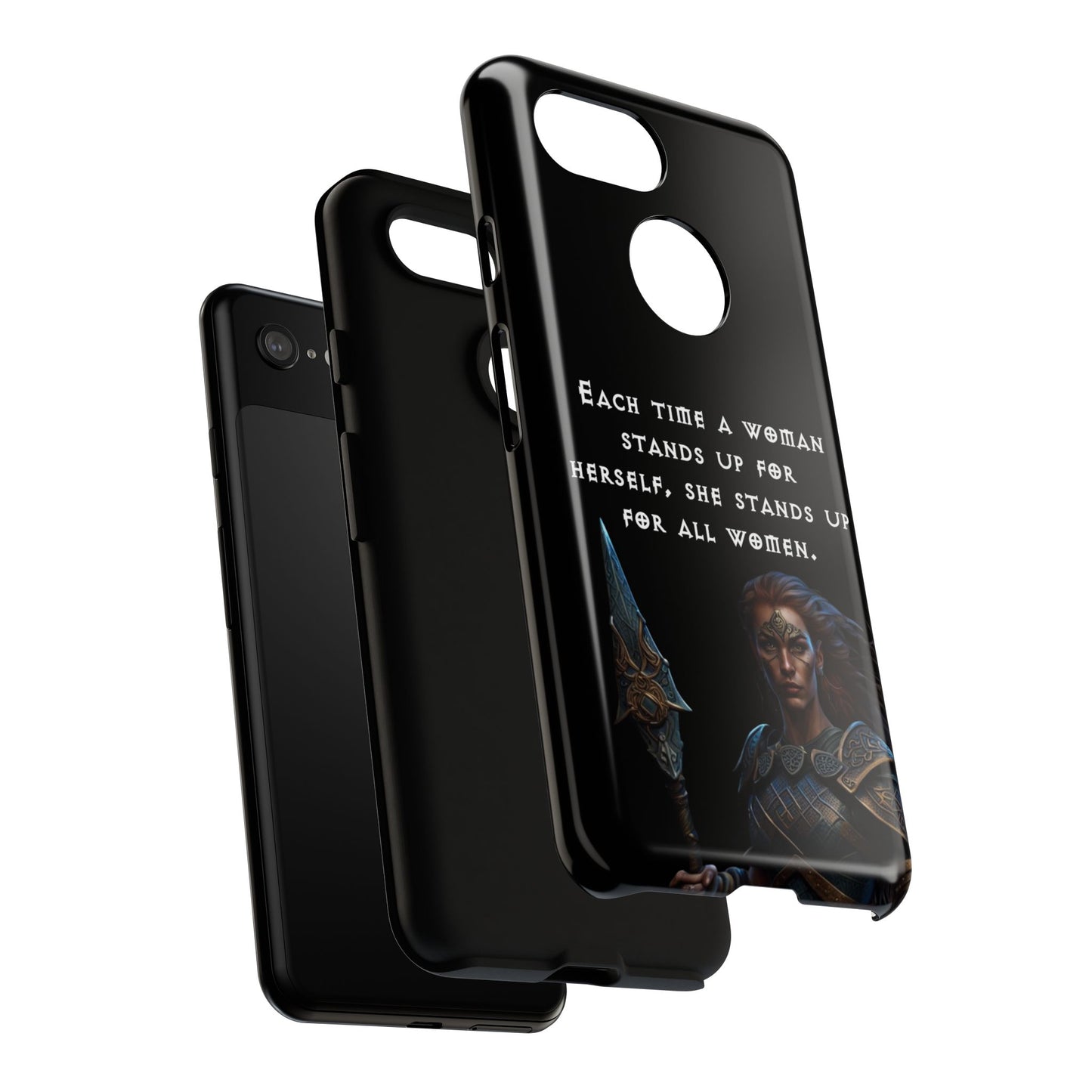 “Stand for All” – Shieldmaiden Warrior Tough Phone Case