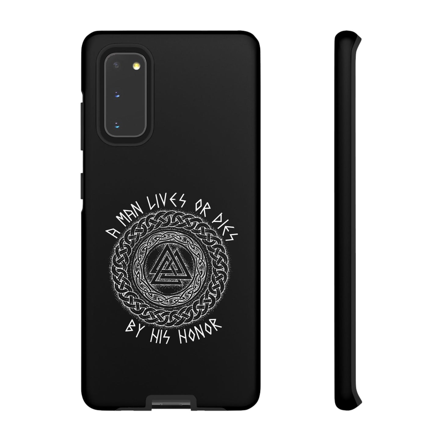 Viking Norse Knotwork Honor Hard Phone Case