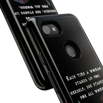 “Stand for All” – Shieldmaiden Warrior Tough Phone Case
