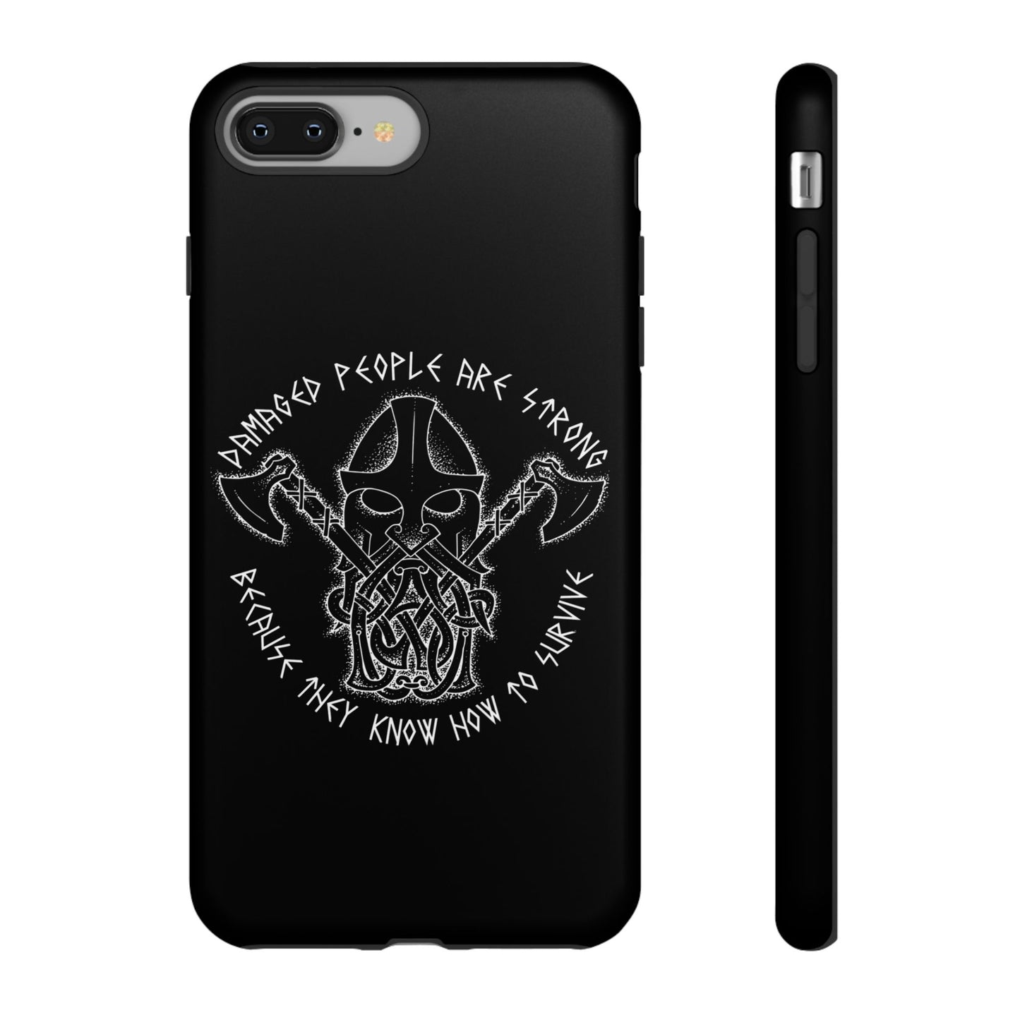 Warrior Viking Spirit Hard Phone Case