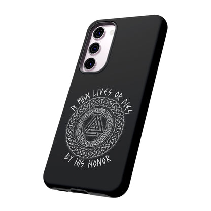 Viking Norse Knotwork Honor Hard Phone Case