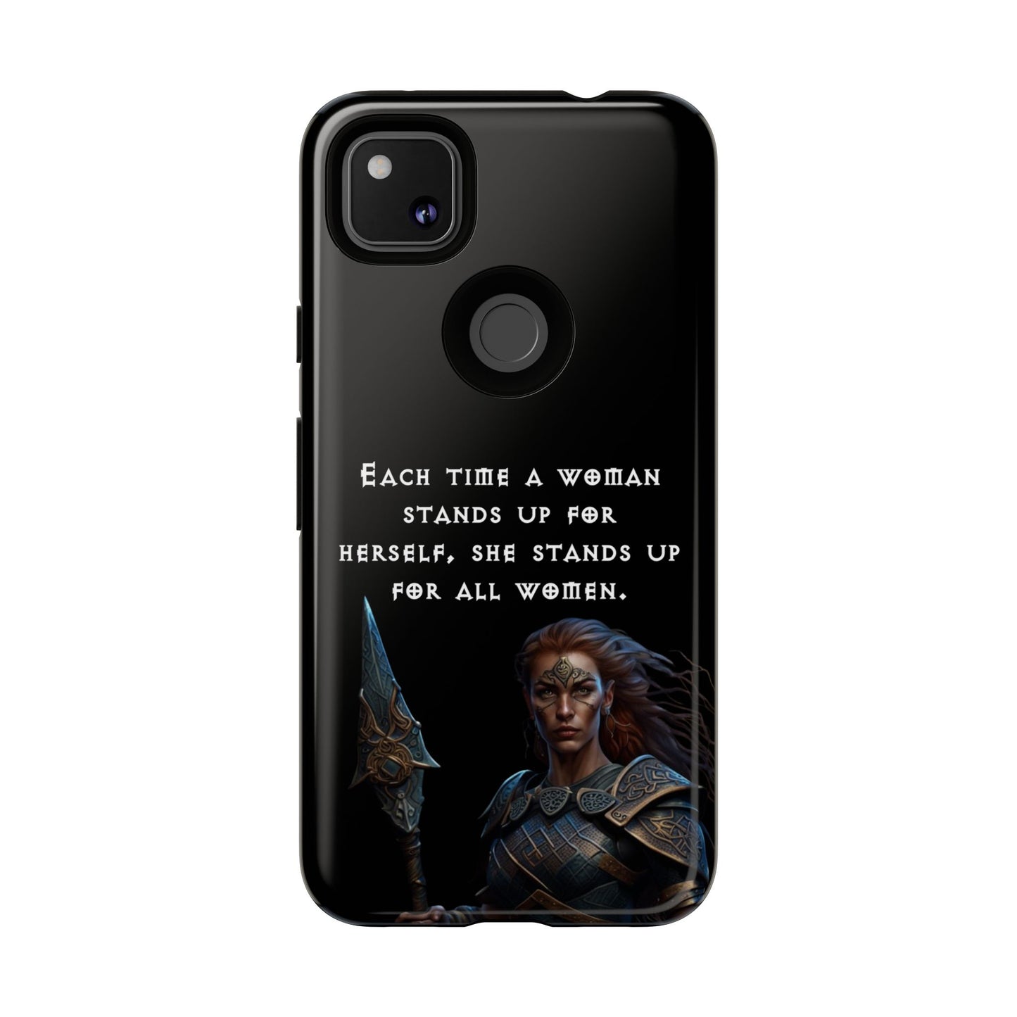 “Stand for All” – Shieldmaiden Warrior Tough Phone Case