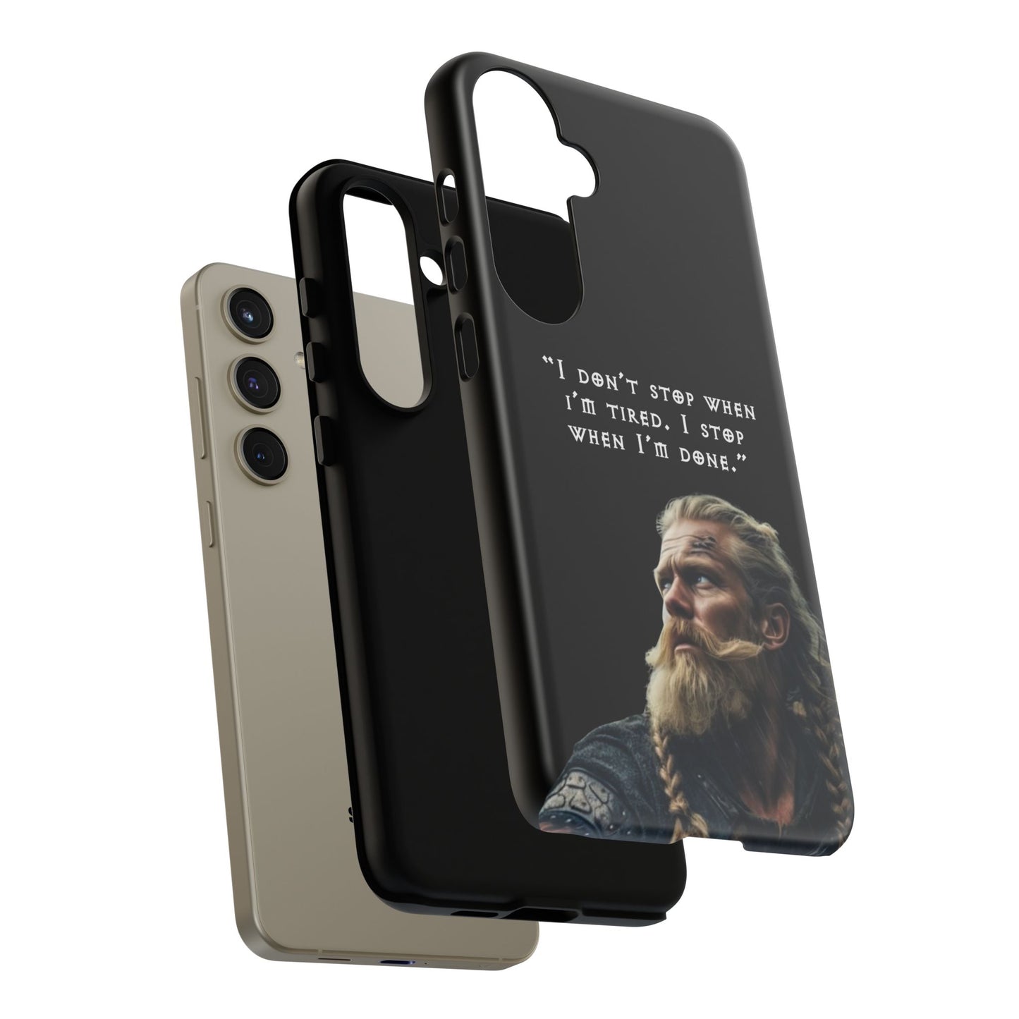 “When I’m Done” – Viking Grit Tough Phone Case