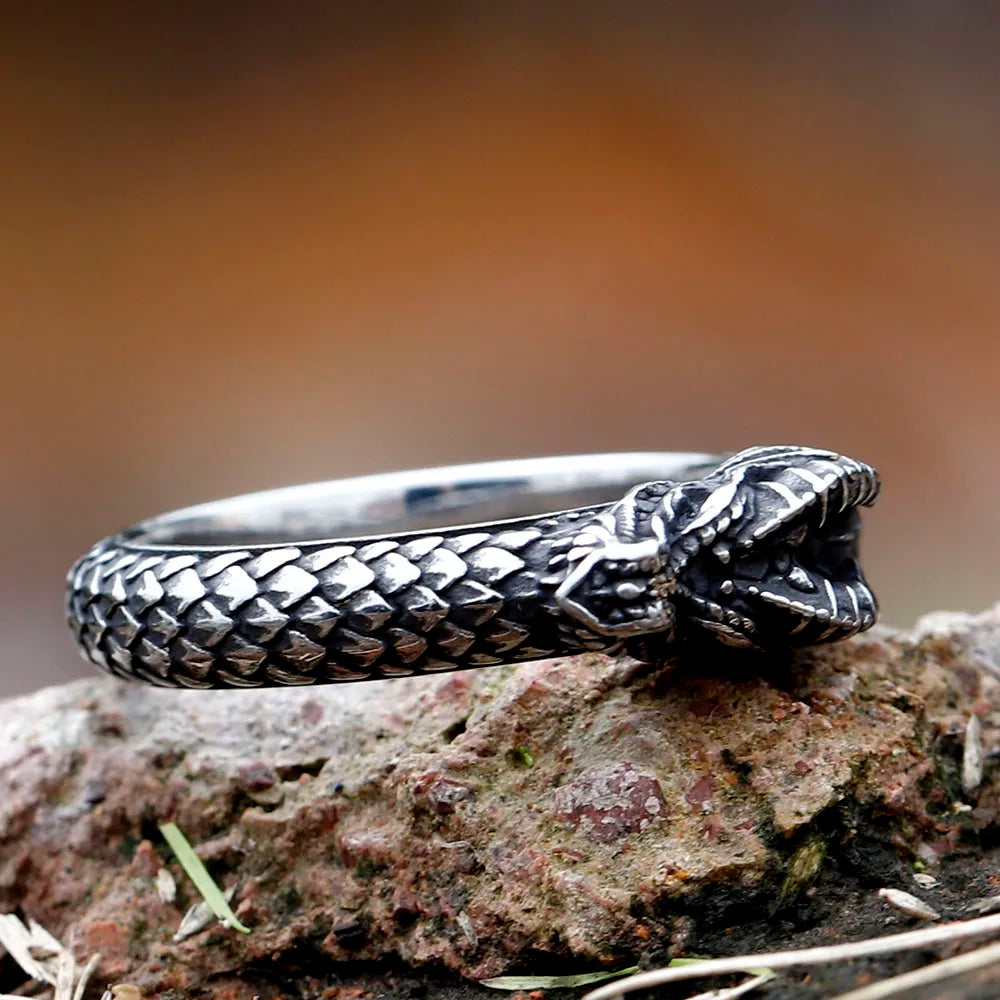 Viking Dragon Ring