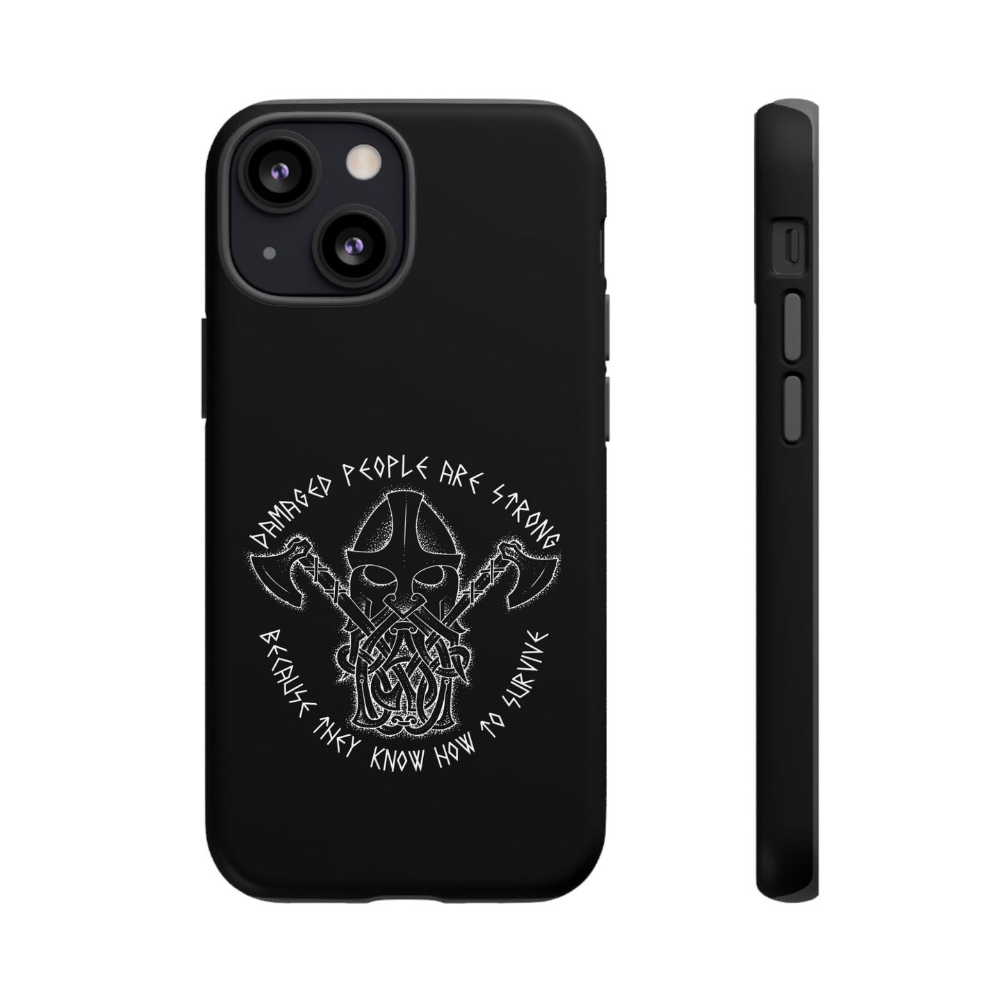 Warrior Viking Spirit Hard Phone Case