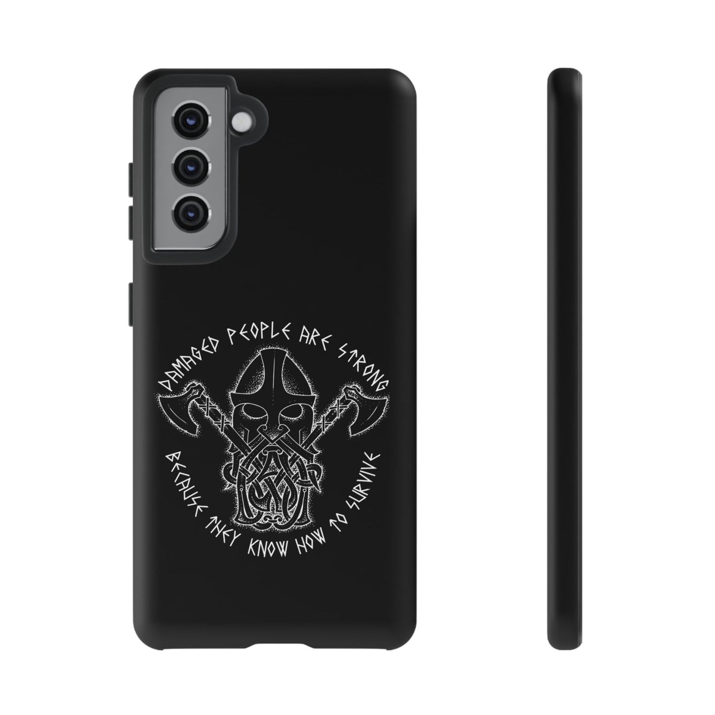 Warrior Viking Spirit Hard Phone Case