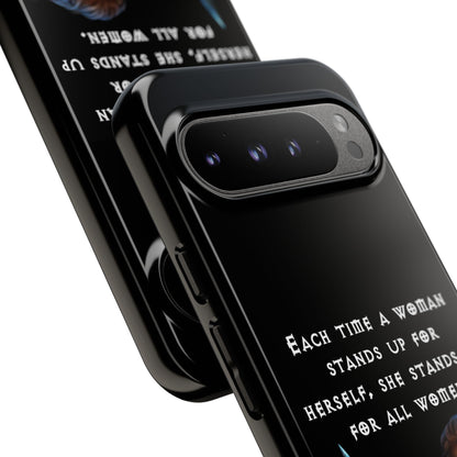 “Stand for All” – Shieldmaiden Warrior Tough Phone Case