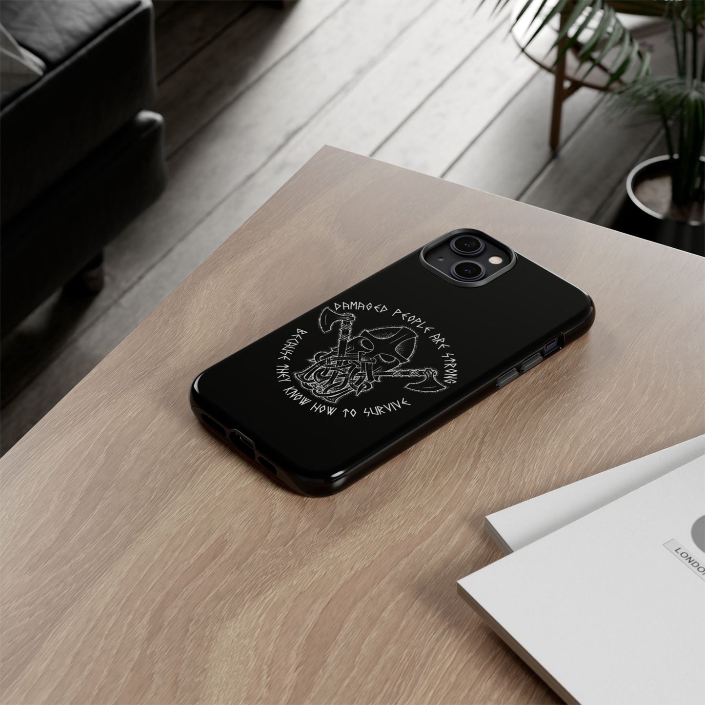 Warrior Viking Spirit Hard Phone Case