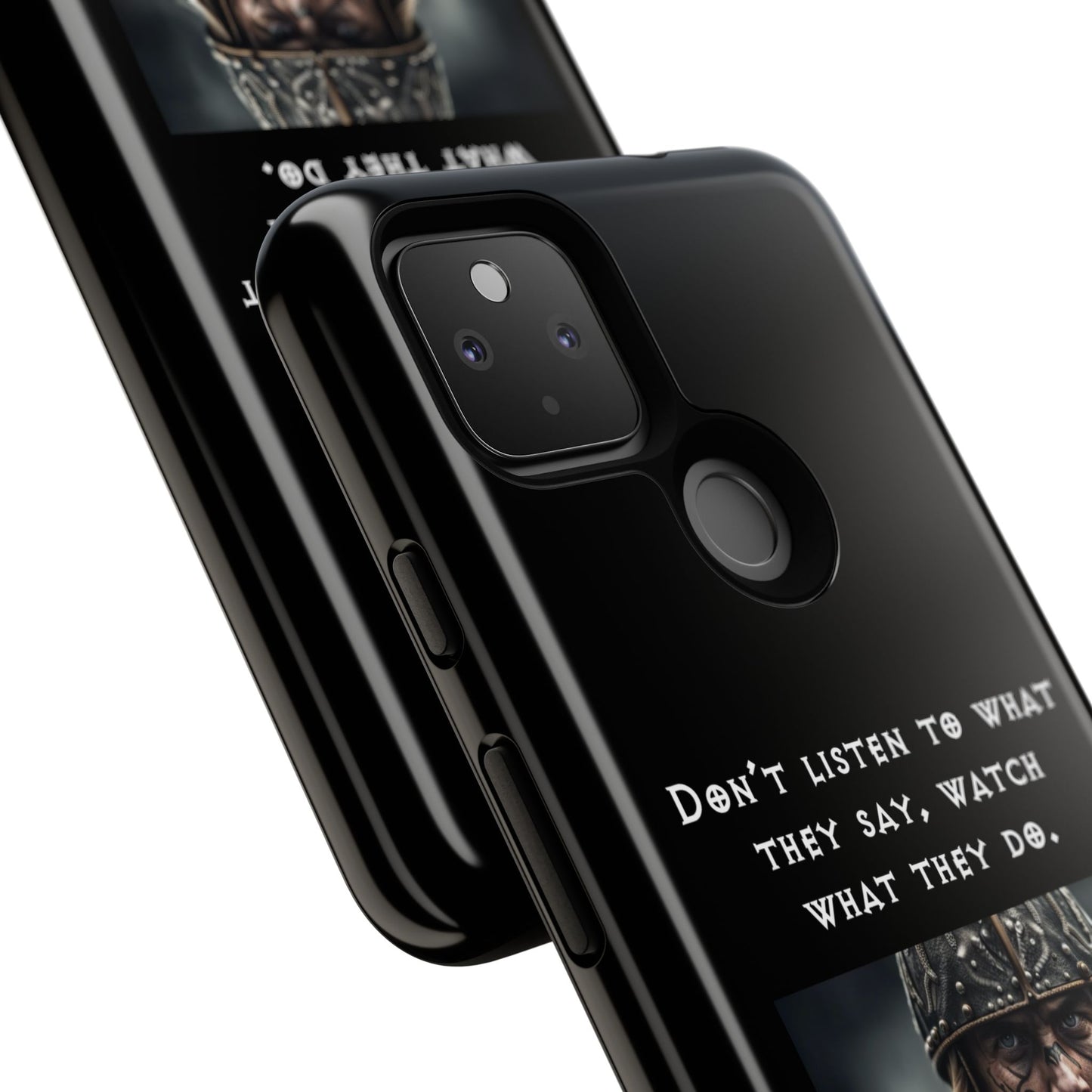 “Watch What They Do” – Viking Quote Tough Phone Case