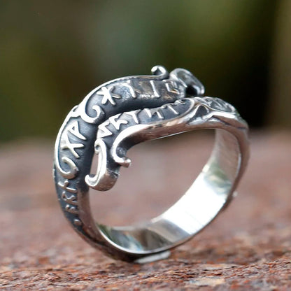 Viking Rune Wrap Ring