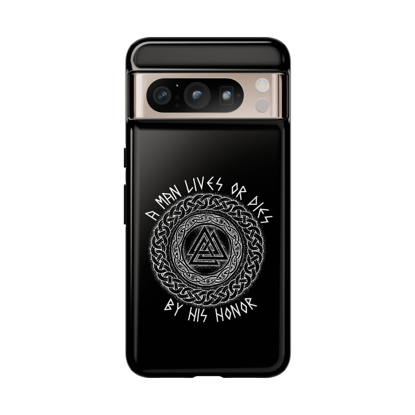 Viking Norse Knotwork Honor Hard Phone Case