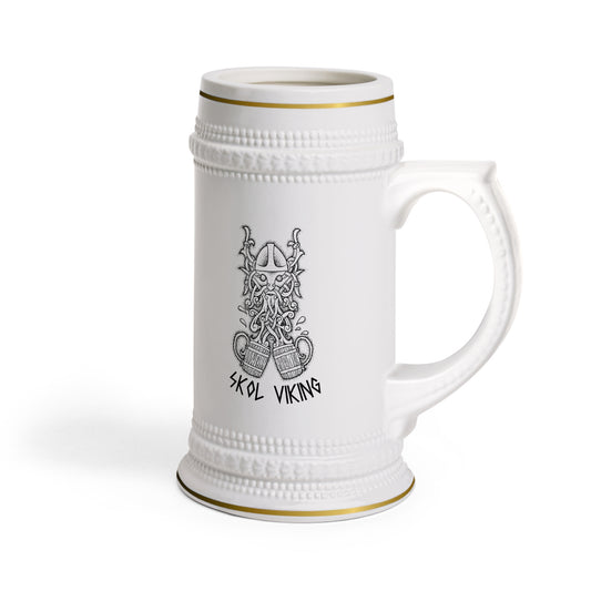 Skol Viking Beer Stein Mug